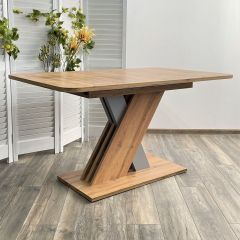 Стол EXEL 140 Дуб Вотан/ Алюминий М-City в Дегтярске - degtyarsk.mebel24.online | фото 4