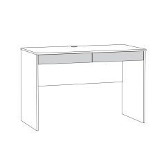Стол компьютерный 12.69 Бостон в Дегтярске - degtyarsk.mebel24.online | фото 2