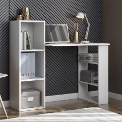Стол компьютерный СТК 1 (Белый) в Дегтярске - degtyarsk.mebel24.online | фото
