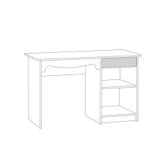 Стол письменный 12.24 Флоренция в Дегтярске - degtyarsk.mebel24.online | фото 3