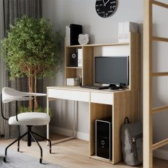 Стол письменный с надстройкой НКМ Эдем-1 в Дегтярске - degtyarsk.mebel24.online | фото 4