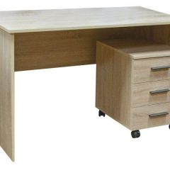 Стол письменный + тумба ЛДСП в Дегтярске - degtyarsk.mebel24.online | фото 2