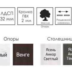 Стол раскладной Ялта-2 (опоры массив резной) в Дегтярске - degtyarsk.mebel24.online | фото 4
