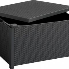 Стол-сундук Арика (Arica storage table) графит в Дегтярске - degtyarsk.mebel24.online | фото 2