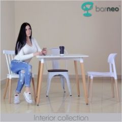 Стул Barneo N-220 интерьерный кухонный белый в Дегтярске - degtyarsk.mebel24.online | фото 2