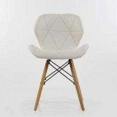 Стул Barneo N-42 Perfecto PU белый в Дегтярске - degtyarsk.mebel24.online | фото 3