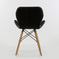 Стул Barneo N-42 Perfecto PU черный в Дегтярске - degtyarsk.mebel24.online | фото 3