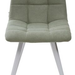 Стул CHILLI SQUARE UF860-11B мятный, ткань/ белый каркас М-City в Дегтярске - degtyarsk.mebel24.online | фото 3