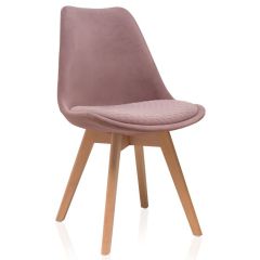 Стул деревянный Bonuss light purple / wood в Дегтярске - degtyarsk.mebel24.online | фото