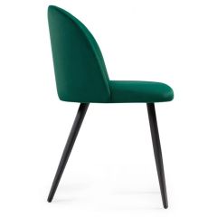 Стул на металлокаркасе Gabi 1 dark green / black в Дегтярске - degtyarsk.mebel24.online | фото 3