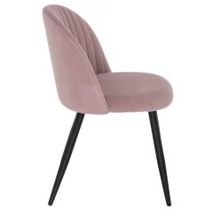 Стул на металлокаркасе Gabi 1 light purple / black в Дегтярске - degtyarsk.mebel24.online | фото 2