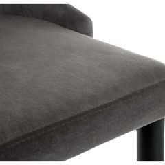 Стул на металлокаркасе Kora dark gray / black в Дегтярске - degtyarsk.mebel24.online | фото 8