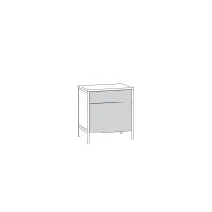 Трувор Тумба прикроватная 13.290 N в Дегтярске - degtyarsk.mebel24.online | фото 2