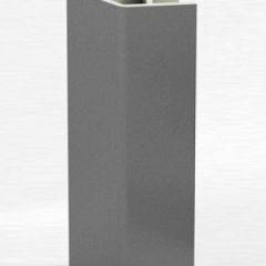 Угловое соединение для цоколя 135 гр. h150 мм (Алюминий, Белый, Черный, Сономаый) в Дегтярске - degtyarsk.mebel24.online | фото