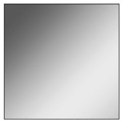 Зеркало Corsica 500х500 black без подсветки Sansa (SB1063Z) в Дегтярске - degtyarsk.mebel24.online | фото 1