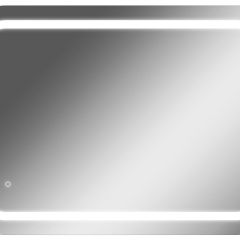 Зеркало Elis 100 white с подсветкой Sansa (SEe1045Z) в Дегтярске - degtyarsk.mebel24.online | фото 1