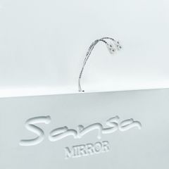 Зеркало Gia 75 white с подсветкой Sansa (SGa1044Z) в Дегтярске - degtyarsk.mebel24.online | фото 5