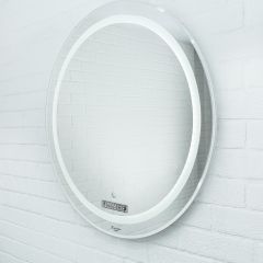 Зеркало Gia 75 white с подсветкой Sansa (SGa1044Z) в Дегтярске - degtyarsk.mebel24.online | фото 2
