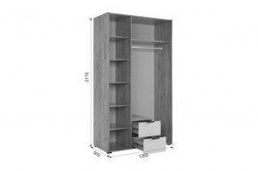 АДАМ Спальный гарнитур (модульный) белое дерево в Дегтярске - degtyarsk.mebel24.online | фото 14