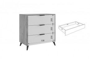 АДАМ Спальный гарнитур (модульный) белое дерево в Дегтярске - degtyarsk.mebel24.online | фото 9