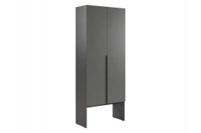 БАСКО Шкаф двухдверный L800 (графит) в Дегтярске - degtyarsk.mebel24.online | фото