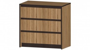 БОСТОН Комод 3 ящика (дуб вотан) в Дегтярске - degtyarsk.mebel24.online | фото