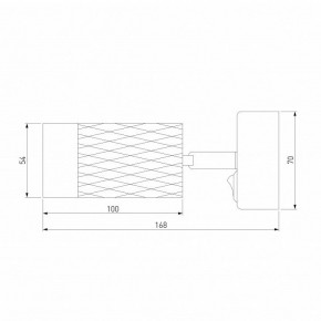 Бра Eurosvet Mizar 20088/1 белый/серебро в Дегтярске - degtyarsk.mebel24.online | фото 3