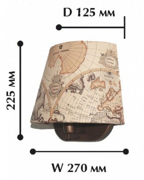 Бра Favourite Mappa 1122-1W в Дегтярске - degtyarsk.mebel24.online | фото 2
