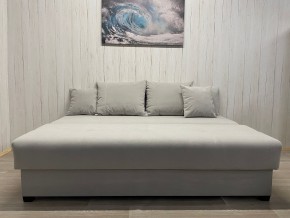 Диван Комфорт-1 (НПБ) велюр Luma 13 св.серый в Дегтярске - degtyarsk.mebel24.online | фото 3