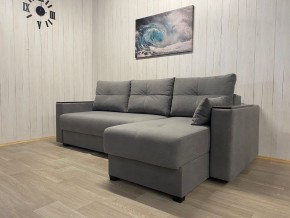 Диван угловой Комфорт-3 (НПБ+МДФ) велюр Galaxy Lite 26 в Дегтярске - degtyarsk.mebel24.online | фото 2