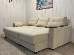 Диван угловой Комфорт-3 (НПБ+МДФ) велюр Luma 01 в Дегтярске - degtyarsk.mebel24.online | фото 4