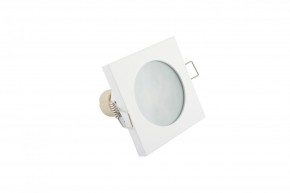 DK3014-WH Встраиваемый светильник влагозащ., IP 44, 50 Вт, GU10, белый, алюминий в Дегтярске - degtyarsk.mebel24.online | фото 4