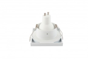 DK3014-WH Встраиваемый светильник влагозащ., IP 44, 50 Вт, GU10, белый, алюминий в Дегтярске - degtyarsk.mebel24.online | фото 5