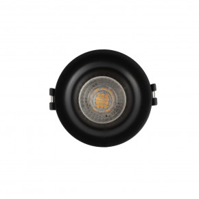 DK3024-BK Встраиваемый светильник, IP 20, 10 Вт, GU5.3, LED, черный, пластик в Дегтярске - degtyarsk.mebel24.online | фото 2