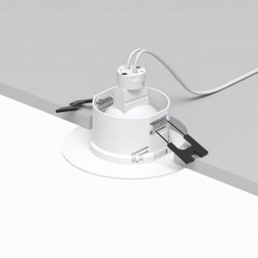 DK3028-WH Встраиваемый светильник, IP 20, 10 Вт, GU5.3, LED, белый, пластик в Дегтярске - degtyarsk.mebel24.online | фото 3