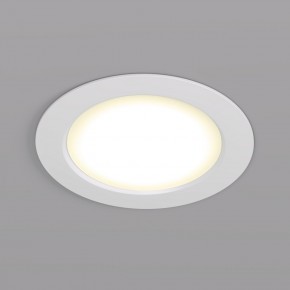DK3048-WH Встраиваемый светильник, IP 20, 7Вт, LED, белый, пластик в Дегтярске - degtyarsk.mebel24.online | фото 1