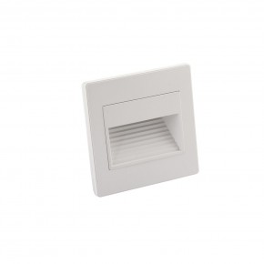 DK3050-WH Светильник встраиваемый в стену, IP 20, LED 3000, 1 Вт, белый, пластик в Дегтярске - degtyarsk.mebel24.online | фото 2