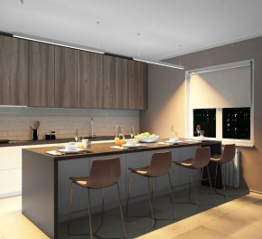 DK9123-WH Линейный светильник 30W 1250mm 3000K, белый в Дегтярске - degtyarsk.mebel24.online | фото 4