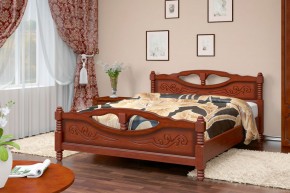 ЕЛЕНА-4 Кровать из массива (орех) в Дегтярске - degtyarsk.mebel24.online | фото
