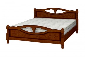 ЕЛЕНА-4 Кровать из массива (орех) в Дегтярске - degtyarsk.mebel24.online | фото 2