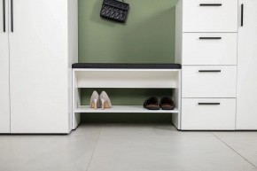 ЭЙР прихожая (модульная) Белый Шагрень в Дегтярске - degtyarsk.mebel24.online | фото 23