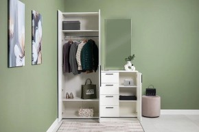ЭЙР прихожая (модульная) Белый Шагрень в Дегтярске - degtyarsk.mebel24.online | фото 25