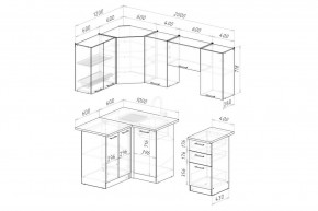 ГЛОРИЯ Кухонный гарнитур Оптима 5 (1200*2000 мм) в Дегтярске - degtyarsk.mebel24.online | фото 2