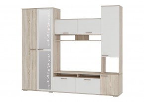 Гостиная Лукас (Сонома/Белый) в Дегтярске - degtyarsk.mebel24.online | фото 2