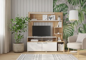 Гостиная Ника (Крафт золотой-белый) в Дегтярске - degtyarsk.mebel24.online | фото 3