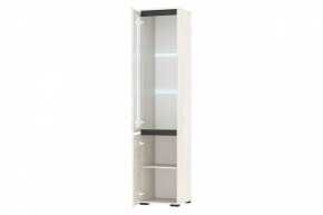 ГРЕТТА Пенал-витрина 1В1С (дуб крафт) в Дегтярске - degtyarsk.mebel24.online | фото 2