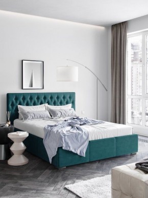 Интерьерная Кровать Октавия Бирюзовый 1400x2000 в Дегтярске - degtyarsk.mebel24.online | фото 1