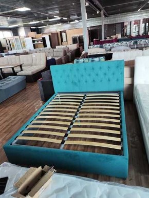 Интерьерная Кровать Октавия Бирюзовый 1400x2000 в Дегтярске - degtyarsk.mebel24.online | фото 2