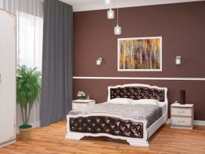 КАРИНА-10 Кровать из массива 1600 в Дегтярске - degtyarsk.mebel24.online | фото 1