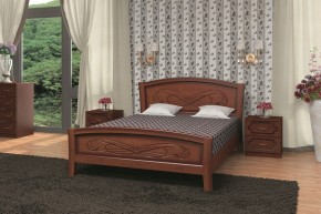 КАРИНА-16 Кровать из массива в Дегтярске - degtyarsk.mebel24.online | фото 1